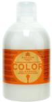 Kallos Șampon pentru păr vopsit și uscat - Kallos Cosmetics Color Shampoo With Linseed Oil 1000 ml