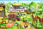 Schmidt Spiele O ferma vesela - 100 piese (56003) Puzzle