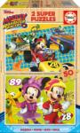 Educa Mickey and the Roadster Racers - 2x50 piese (17236) Puzzle