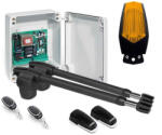 Motorline Kit automatizare poarta batanta Motorline LINCE 600 - 24V, 350 Kg/canat, 4 m/canat, 60 W (KIT LINCE 600 - 24V)