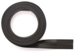 DURABLE Irattartó mágnes, tekercsben, 5 m, öntapadó hátlappal, DURABLE DURAFIX® ROLL , fekete (DB470801)