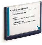 DURABLE Információs tábla, 210x148, 5 mm, DURABLE CLICK SIGN , kék (DB486607)