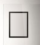 DURABLE Infokeret, A4, elektrosztatikus, DURABLE DURAFRAME® SUN , fekete (DB484101)