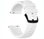 iUni Curea ceas Smartwatch Samsung Galaxy Watch 4, Watch 4 Classic, Gear S2, iUni 20 mm Silicon White (512957)