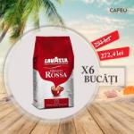 LAVAZZA Pachet 6 x Lavazza Qualita Rossa cafea boabe 1kg