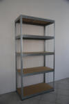Smart Shelf Fém polc - Horganyzott, nagy teherbírás, 175 kg/polc - SF4 (max. 875kg) - 180x90x45 (SF4)