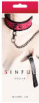 Ns Novelties Zgarda Sinful 1'' Collar Roz