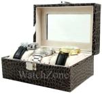 WatchBox Caseta pentru depozitare ceasurilor cu 3 spatii Premium (WZ1006)