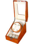 iUni Cutie intors ceasuri automatice iUni, Watch Winder 2 + 3 spatii depozitare Gold (512100)