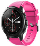 iUni Curea ceas Smartwatch Samsung Galaxy Watch 46mm, Samsung Watch Gear S3, iUni 22 mm Silicon Pink (513107)