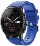 iUni Curea ceas Smartwatch Samsung Galaxy Watch 46mm, Samsung Watch Gear S3, iUni 22 mm Silicon Blue (513039)
