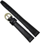  Curea de ceas din piele neaturala neagra 8mm 10mm, 12mm 13mm 14mm 16mm 18mm 22mm C2979 (C2979)