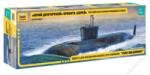 Zvezda 1: 350 Borey-Class Russian Nuclear Ballistic Submarine "Yury Doglorukiy" tengeralattjáró makett (9061)