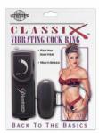 MSX Inel erectie penis vibrator Classix Cock Ring Black Vibrator