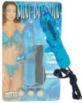 Prime Stoys Vibrator Mini Waterproof Dolphin Vibe -Clear Blue Vibrator