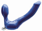 Prime Stoys TANTUS Feeldoe Slim Vibrator blue Vibrator