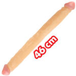 Prime Stoys DILDO DUBLU DONG FLESH, lungime 46 cm Dildo