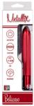 Pacific Vibratorul METALLIX BELICOSO RIBBED RED Vibrator