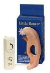 MSX Inel erectie vibrator cu stimulare clitoridiana si anala Sweet Little Beaver Vibrator