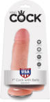 Prime Stoys King Cock 7" Cock with Balls Dildo