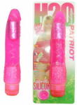 Sex Links Vibrator Clasic Waterproof Silicon Patriot, 19 cm Vibrator