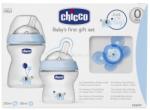 Chicco Natural Feeling ajándékszett (3 részes) Kék 0m+ Ch08071166