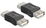 Delock USB-A anya - USB-A anya nemváltó adapter (DL65012) (DL65012)