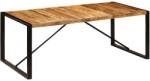 vidaXL Masă de bucătărie, 200 x 100 x 75 cm, lemn masiv de mango (247411)