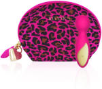 Rianne S Essentials Lovely Leopard Mini Wand Pink Vibrator