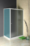 SAPHO AMADEO eltolható zuhanyajtó, 110cm, BRICK üveg BTS110 (BTS110)