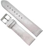 Arc Curea Ceas „Silver Glamour Fancy22 - Piele Naturală Argintie (14mm - 22mm) (Fancy22)