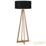 IT'S ABOUT ROMI Lampadar realizat din materiale naturale, durabile si ecologice, EVEREST/F negru (EVEREST/F/6030/B)