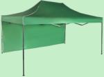 Expodom Gyorsan összecsukható sátor 3x4, 5 m - acél, Zöld, 1 oldalfal