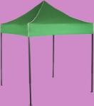 Expodom Gyorsan összecsukható sátor 2x2m - acél, Zöld, Oldalfalak nélkül