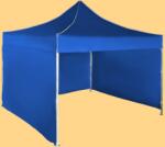 Expodom Gyorsan összecsukható sátor 3x3 m - alumínium, Kék, 3 oldalfal