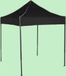 Expodom Gyorsan összecsukható sátor 2x2m - acél, Fekete, Oldalfalak nélkül