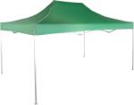 Expodom Gyorsan összecsukható sátor 3x4, 5m - alumínium, Zöld, Oldalfalak nélkül