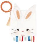 Kaloo Carte din textil iepuraș The Rabbit in Love Book Kaloo cu cerc pentru cei mai mici (K962781)