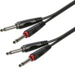 Roxtone SACC100L3 2x6, 3 Jack - 2x6, 3 Jack kábel, 3m
