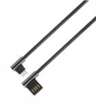 Astrum - Micro-USB kábel 1.2m 90fokban hajlított UM350