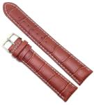  Curea Ceas „Pure Comfort 6XL20 - Piele Naturală Hipoalergenică, Maro Cognac (18mm - 24mm) (C3067-6XL20)