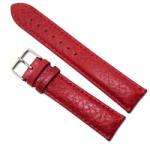 Curea Ceas „Scarlet Passion 7D22R - Piele Naturală Hipoalergenică, Roșu Mat (18mm - 24mm) (7D22-C3059)