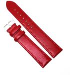  Curea Ceas „Scarlet Comfort XL 4XL9 - Piele Naturală Hipoalergenică, Roșu (12mm - 26mm) (C3062 A-4XL9)