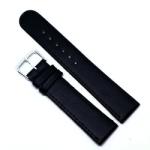  Curea Ceas „Obsidian Comfort C3066 - Piele Naturală Hipoalergenică, Negru Mat (8mm - 22mm) (432)