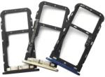 tel-szalk-013298 ZTE Blade V9 ezüst SIM kártya tálca (2 SIM kártyás telefonokhoz) (tel-szalk-013298)