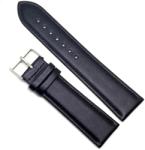  Curea Ceas „Pure Comfort A-812 - Piele Naturală Hipoalergenică, Negru Mat (18mm - 22mm) (A-812)