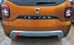 AM Ornament inox protectie bara spate portbagaj Dacia Duster 2018-2022 (1050)