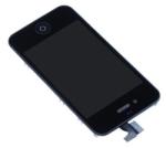 Mentor Display cu TouchScreen pentru Apple iPhone 4 Negru
