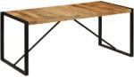 vidaXL Masă de bucătărie, 180 x 90 x 75 cm, lemn masiv de mango (247414) - vidaxl
