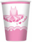 Big Party Pahare 200 Ml I Love Ballet 8 Buc/set Big Party (bp61925)